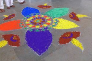 Childrens Day Rangoli-2011-11-3